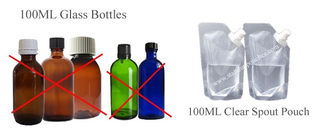 100ML Glass Bottles