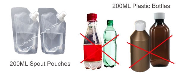 200ML Plastic Bottles
